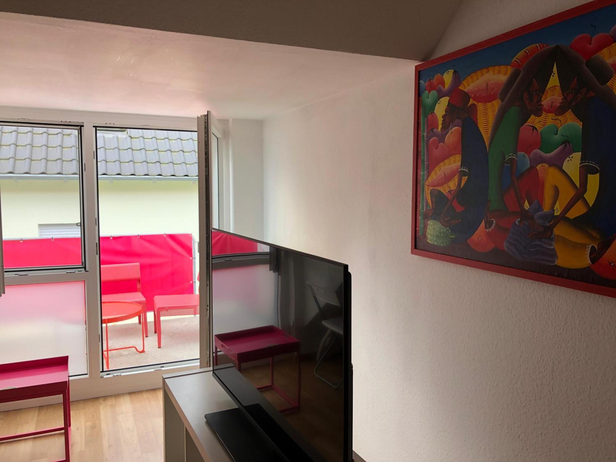 Studio Ochsenfurt Mit Sonnigem Balkon Zewnętrze zdjęcie