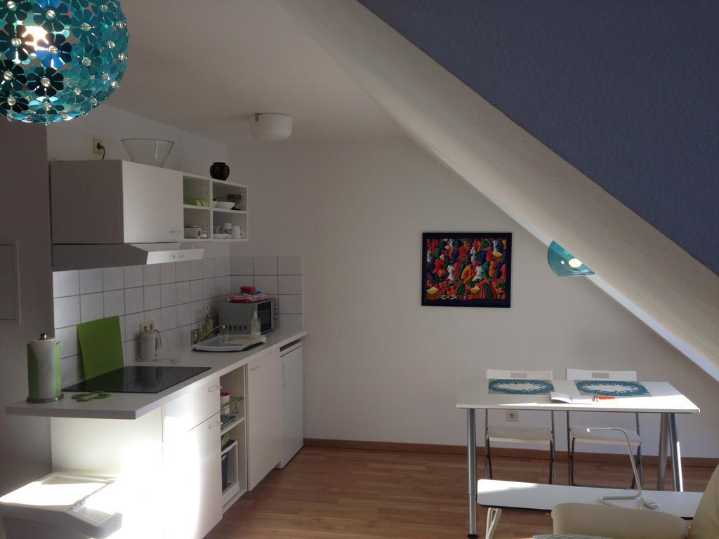 Studio Ochsenfurt Mit Sonnigem Balkon Zewnętrze zdjęcie